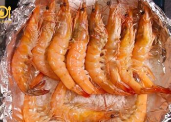 tôm nướng giấy bạc