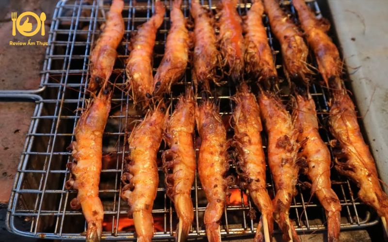 Tôm nướng muối ớt nồi chiên không dầu - Món ngon hấp dẫn 9 tôm nướng muối ớt nồi chiên không dầu