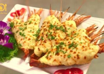 Cách làm món tôm nướng phô mai mozzarella đậm đà hương vị