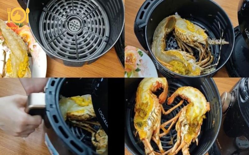 Tôm nướng phô mai nồi chiên không dầu đậm đà ngay tại nhà 7 Tôm nướng phô mai nồi chiên không dầu