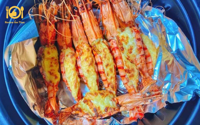 Tôm nướng phô mai nồi chiên không dầu đậm đà ngay tại nhà 8 Tôm nướng phô mai nồi chiên không dầu