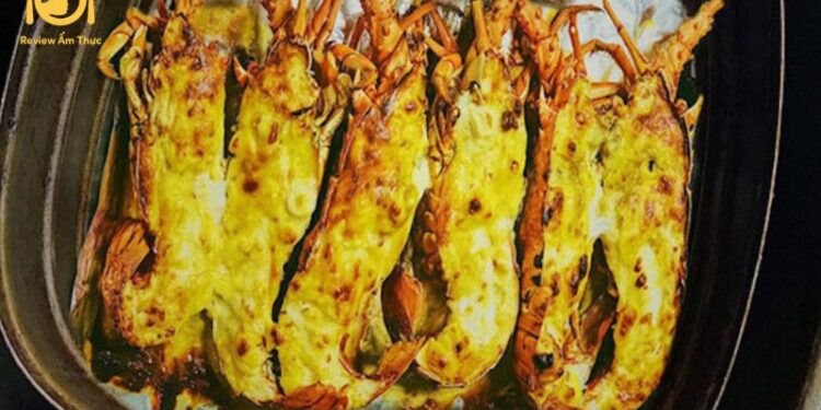 Tôm nướng phô mai nồi chiên không dầu