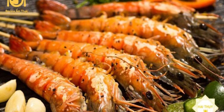 tôm nướng tỏi ớt