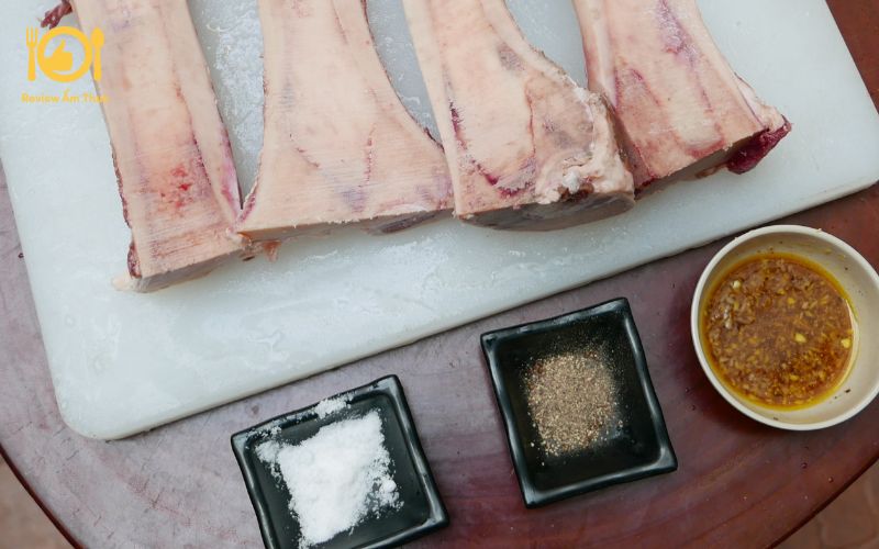 Hướng dẫn cách làm tủy bò nướng béo ngậy, tan chảy trong miệng 8 tủy bò nướng