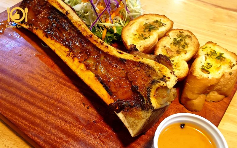 Tủy bò nướng giấy bạc - Món ăn bổ dưỡng cho người suy nhược 9 tủy bò nướng giấy bạc