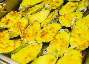 vẹm nướng phô mai