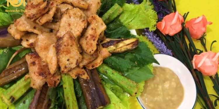 vú bò nướng chao