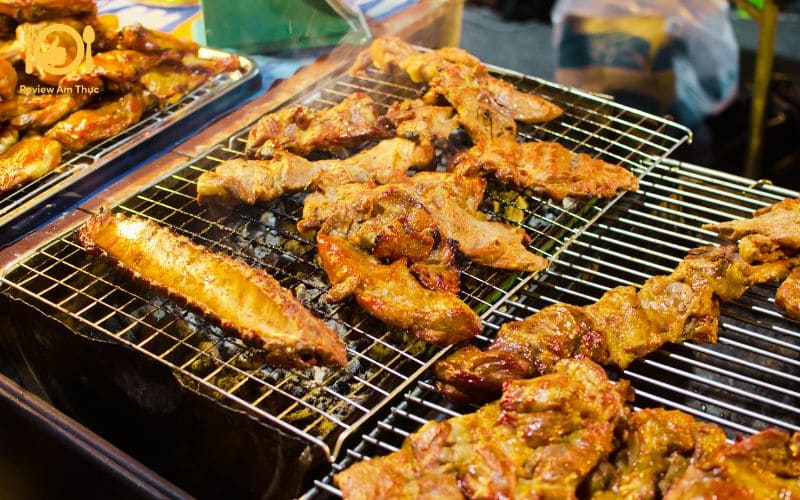 Review vú heo nướng Trường Sa - Quán ăn vặt có tiếng ở Sài Thành 9 vú heo nướng trường sa