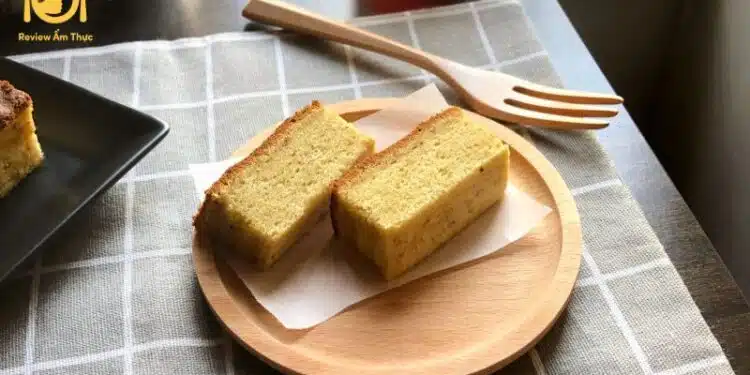 bánh bông lan chuối nướng