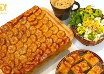 bánh chuối nướng cốt dừa