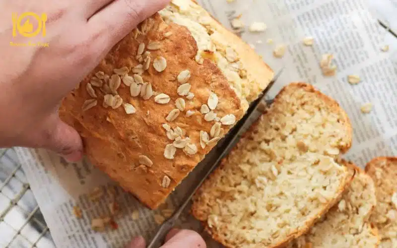 Bánh chuối nướng yến mạch healthy cho người ăn kiêng, giảm cân 9 bánh chuối nướng yến mạch