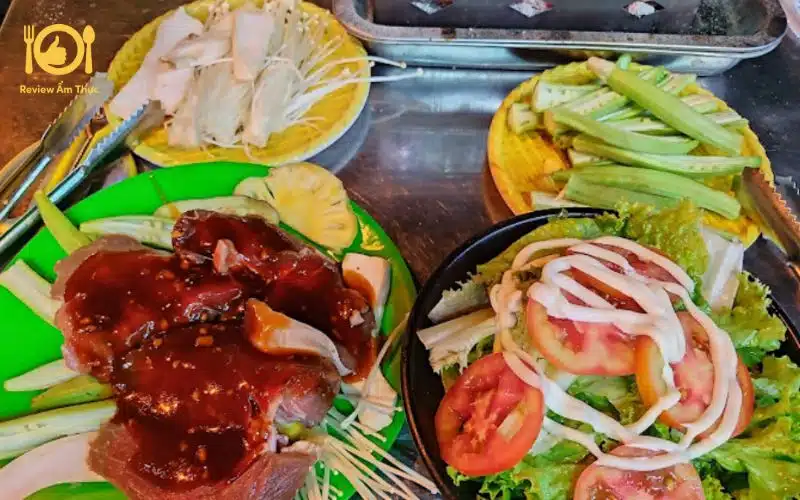 Review bò nướng sốt trứng muối Chị Ba - Ngon "đỉnh của chóp" 6 bò nướng sốt trứng muối chị ba