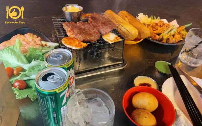 Review bò nướng sốt trứng muối Chị Ba - Ngon "đỉnh của chóp" 8 bò nướng sốt trứng muối chị ba