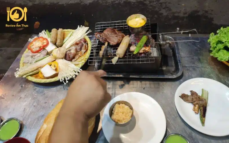 Review bò nướng sốt trứng muối Chị Ba - Ngon "đỉnh của chóp" 9 bò nướng sốt trứng muối chị ba