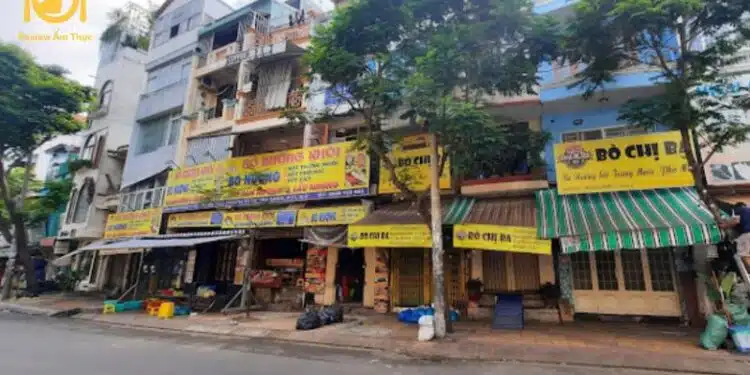 bò nướng sốt trứng muối chị ba