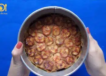 cách làm bánh chuối nướng bằng bột gạo