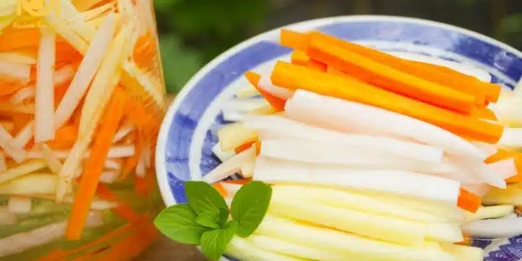 Cách làm đồ chua ăn bún thịt nướng