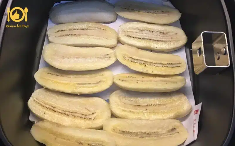 Cách làm chuối nướng nồi chiên không dầu thơm ngon chấn động 6 chuối nướng nồi chiên không dầu