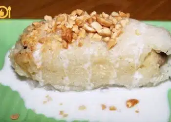 chuối nướng nước cốt dừa