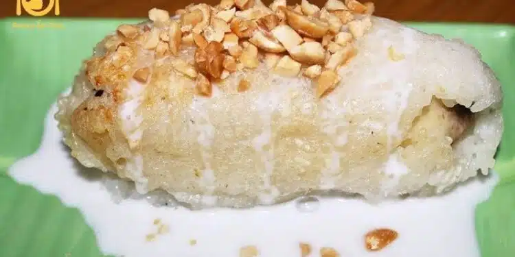 chuối nướng nước cốt dừa