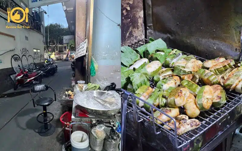 Review quán chuối nướng Trần Đình Xu: Thơm ngon nức tiếng! 7 chuối nướng Trần Đình Xu