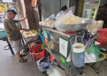 chuối nướng Trần Đình Xu