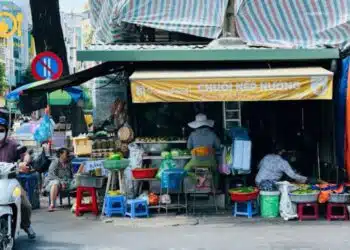 chuối nướng võ văn tần