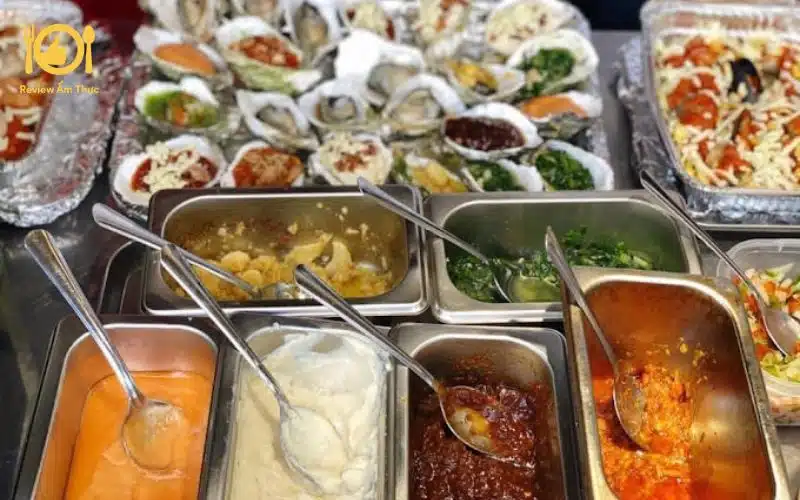 Review quán hàu nướng 8 vị núp hẻm tại Quận 7 siêu béo ngậy 9 hàu nướng 8 vị