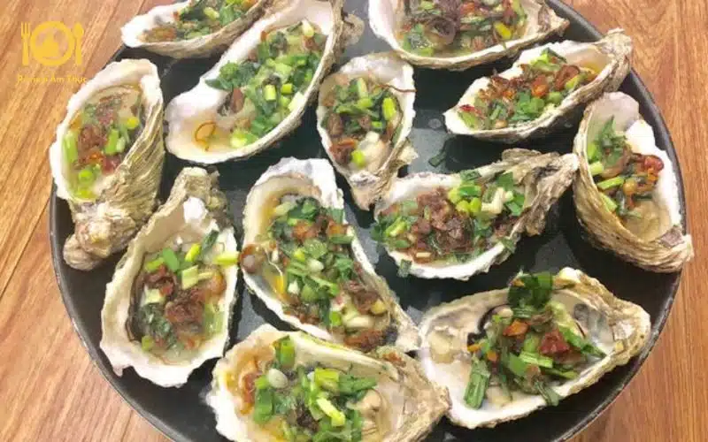 Hàu nướng bơ mỡ hành – Món ngon tại nhà không thể bỏ qua 7 Hàu nướng bơ mỡ hành