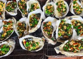 hàu nướng cần thơ