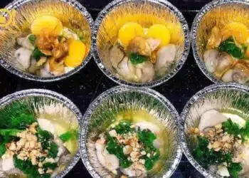 Hàu nướng chén bạc