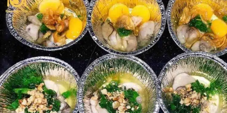 Hàu nướng chén bạc