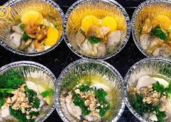 hàu nướng giấy bạc