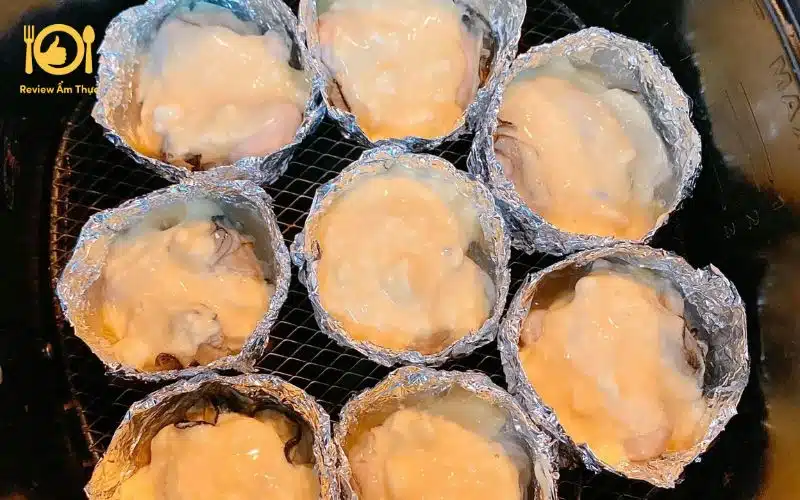 Cách làm hàu nướng giấy bạc bằng nồi chiên không dầu tại nhà 9 hàu nướng giấy bạc bằng nồi chiên không dầu