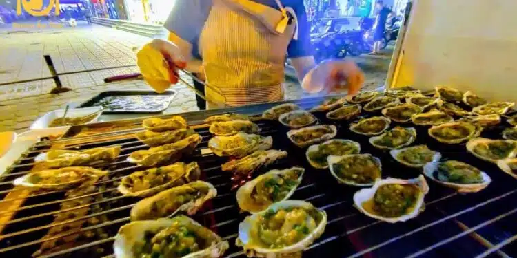 hàu nướng hà nội