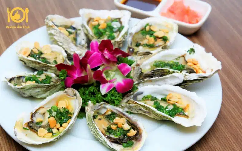 Cách làm hàu nướng mỡ hành bằng lò vi sóng thơm ngon tại nhà 8 hàu nướng mỡ hành bằng lò vi sóng