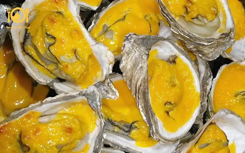 Cách làm hàu nướng mỡ hành phô mai thơm ngon, lạ miệng tại nhà 10 hàu nướng mỡ hành phô mai