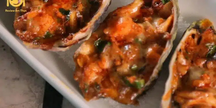 hàu nướng muối ớt