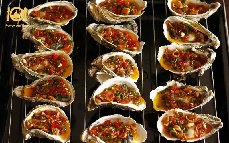 Cách làm hàu nướng muối ớt ngon từ đầu bếp chuyên nghiệp 9 hàu nướng muối ớt