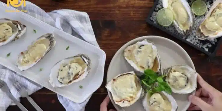 Hàu nướng phô mai con bò cười