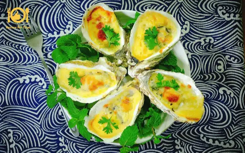 Review TOP 5 quán hàu nướng phô mai Hà Nội ngon, rẻ bạn nên thử 7 hàu nướng phô mai hà nội
