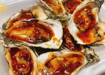hàu nướng sốt me