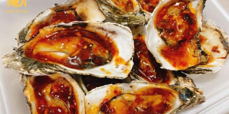 hàu nướng sốt me