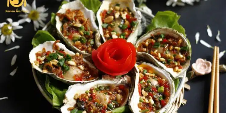 hàu nướng tỏi ớt