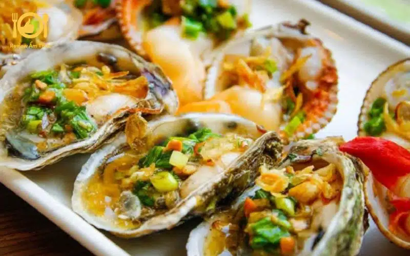 Cách làm hàu nướng trứng cút bằng nồi chiên không dầu đơn giản 7 Hàu nướng trứng cút bằng nồi chiên không dầu