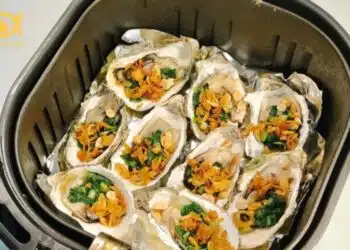 Cách làm hàu nướng trứng cút bằng nồi chiên không dầu đơn giản