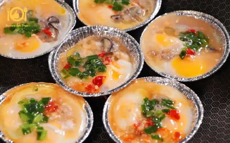 Bật mí công thức hàu nướng trứng cút giấy bạc thơm ngon tại nhà 6 hàu nướng trứng cút giấy bạc