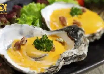 hàu nướng trứng gà