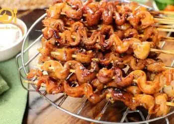 Lòng bò nướng hải phòng