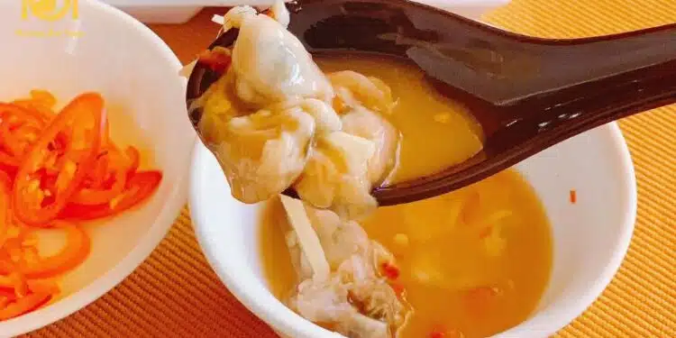 nước chấm hàu nướng